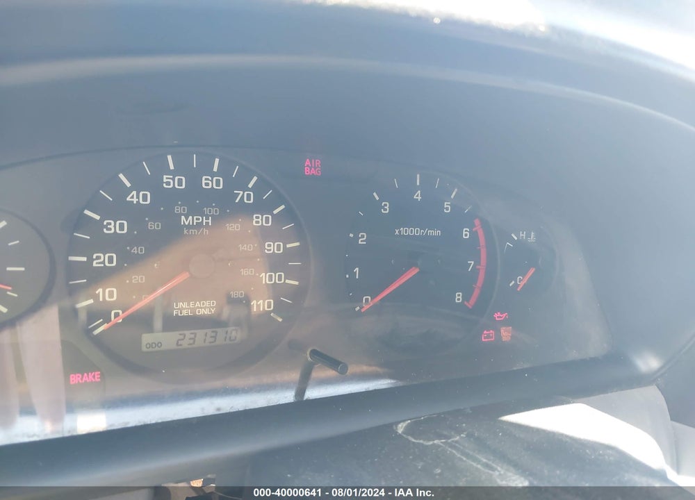 2000 NISSAN FRONTIER XE VIN: 1N6DD26S2YC347203