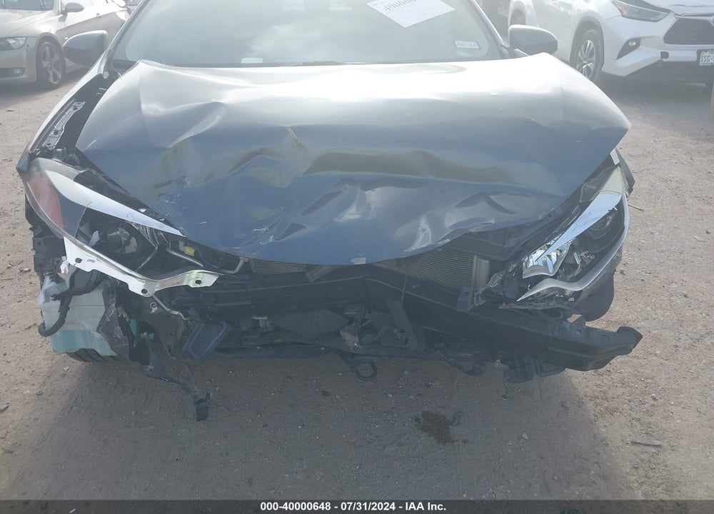 2016 TOYOTA COROLLA LE VIN: 5YFBURHE1GP556593