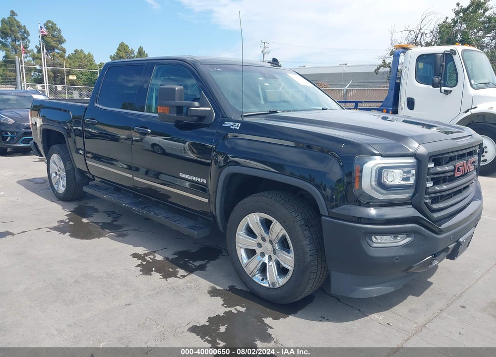2018 GMC SIERRA 1500 SLT VIN: 3GTU2NEC7JG588293