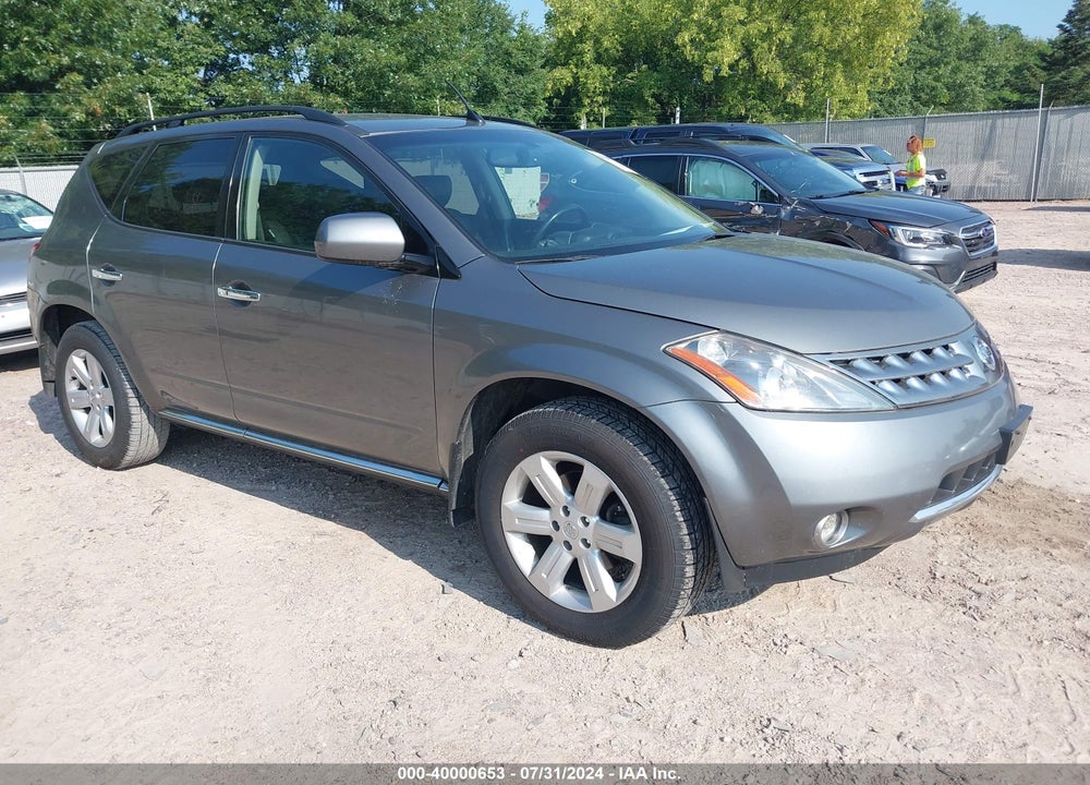 2006 NISSAN MURANO SL VIN: JN8AZ08W76W501383