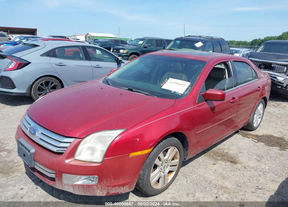 2007 FORD FUSION SEL VIN: 3FAHP08117R114553