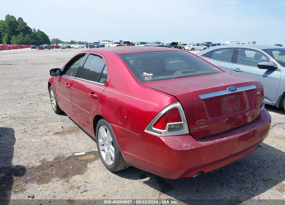 2007 FORD FUSION SEL VIN: 3FAHP08117R114553