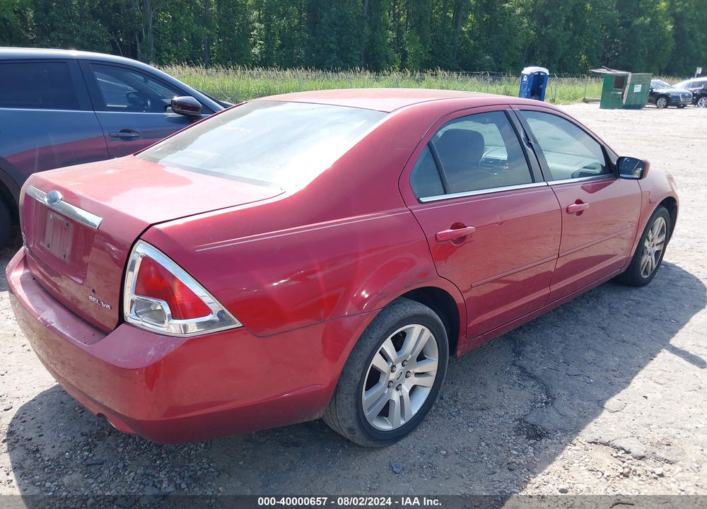 2007 FORD FUSION SEL VIN: 3FAHP08117R114553