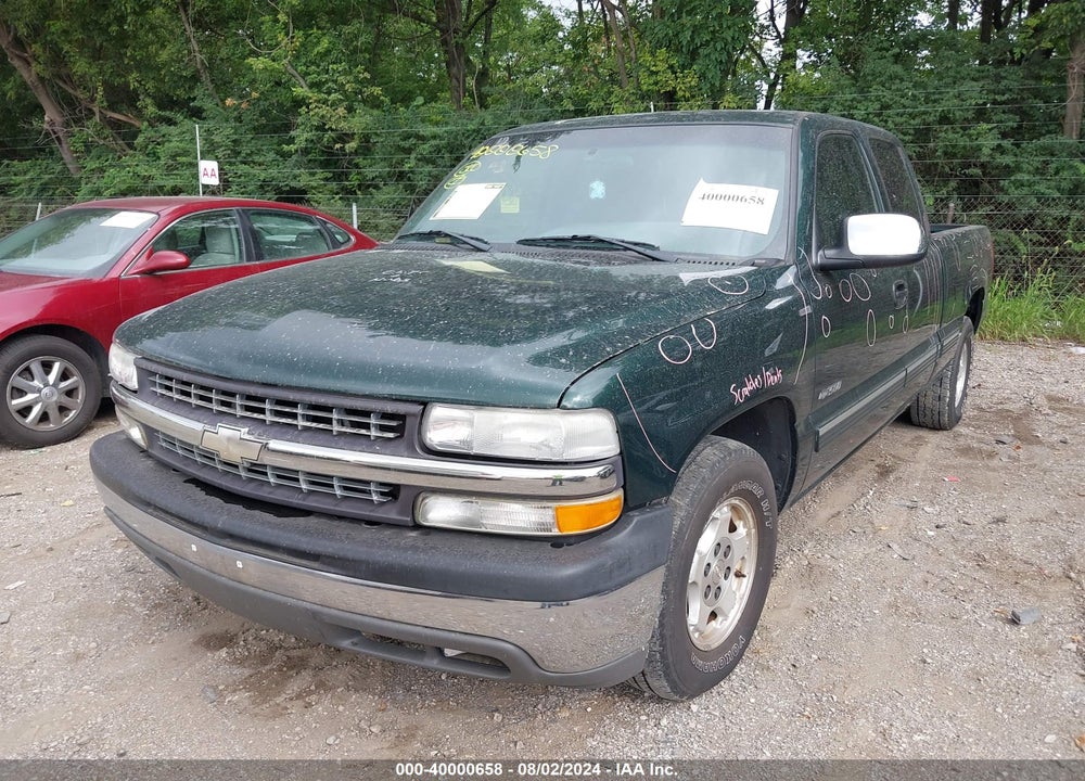 2001 CHEVROLET SILVERADO 1500 LS VIN: 2GCEC19T711407853