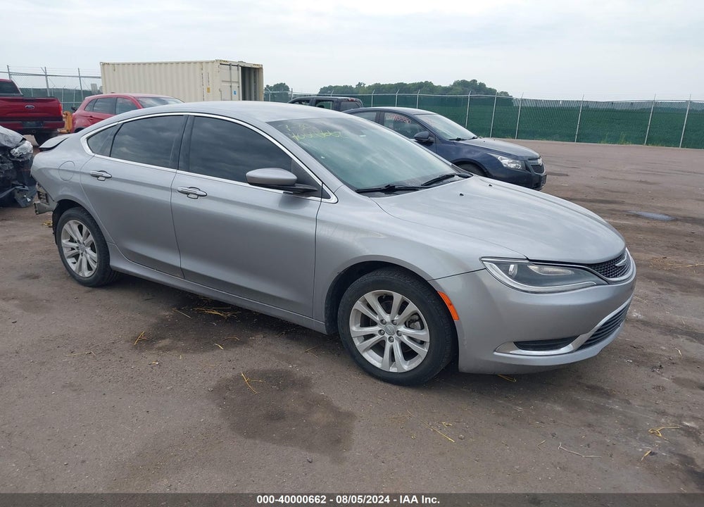 2015 CHRYSLER 200 LIMITED VIN: 1C3CCCAB7FN542475