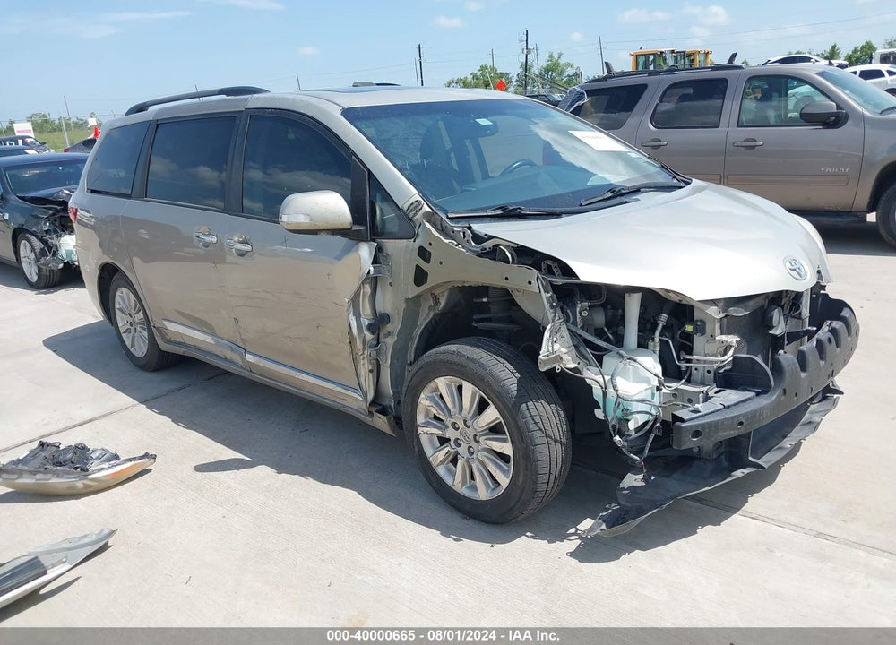 2016 TOYOTA SIENNA LIMITED PREMIUM 7 PASSENGER VIN: 5TDYK3DC8GS714789