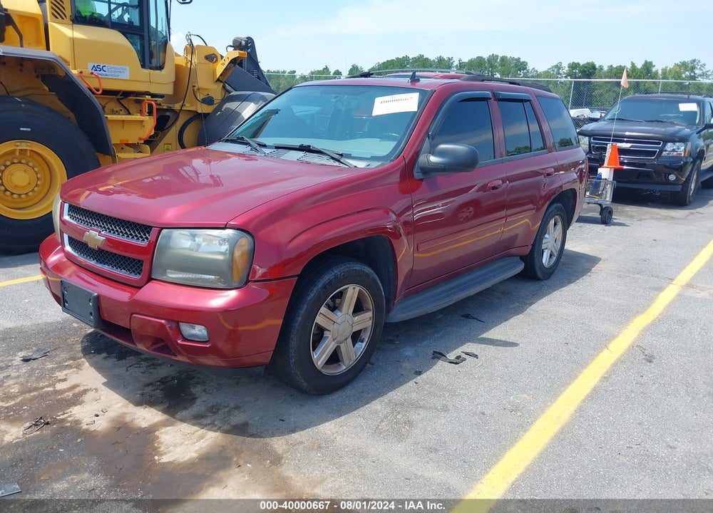 2008 CHEVROLET TRAILBLAZER LT VIN: 1GNDT13S682255156