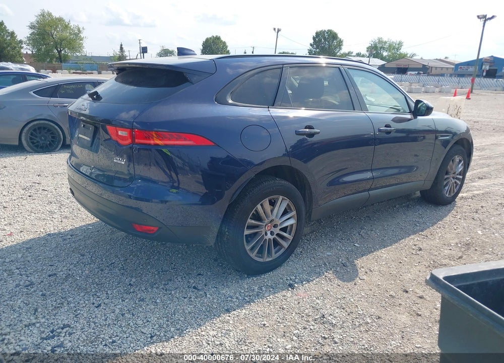2017 JAGUAR F-PACE 20D PRESTIGE VIN: SADCK2BN6HA091376