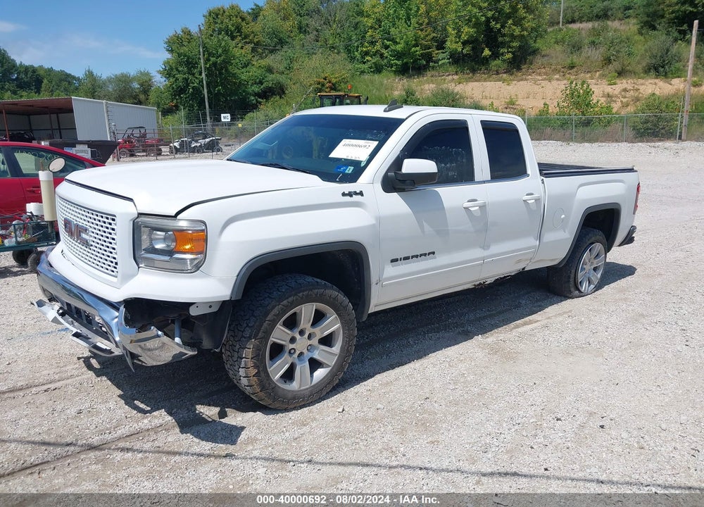 2015 GMC SIERRA 1500 SLE VIN: 1GTV2UECXFZ343977