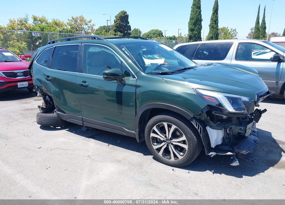 2022 SUBARU FORESTER LIMITED VIN: JF2SKAPCXNH488330