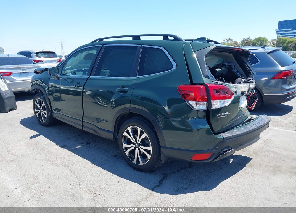 2022 SUBARU FORESTER LIMITED VIN: JF2SKAPCXNH488330