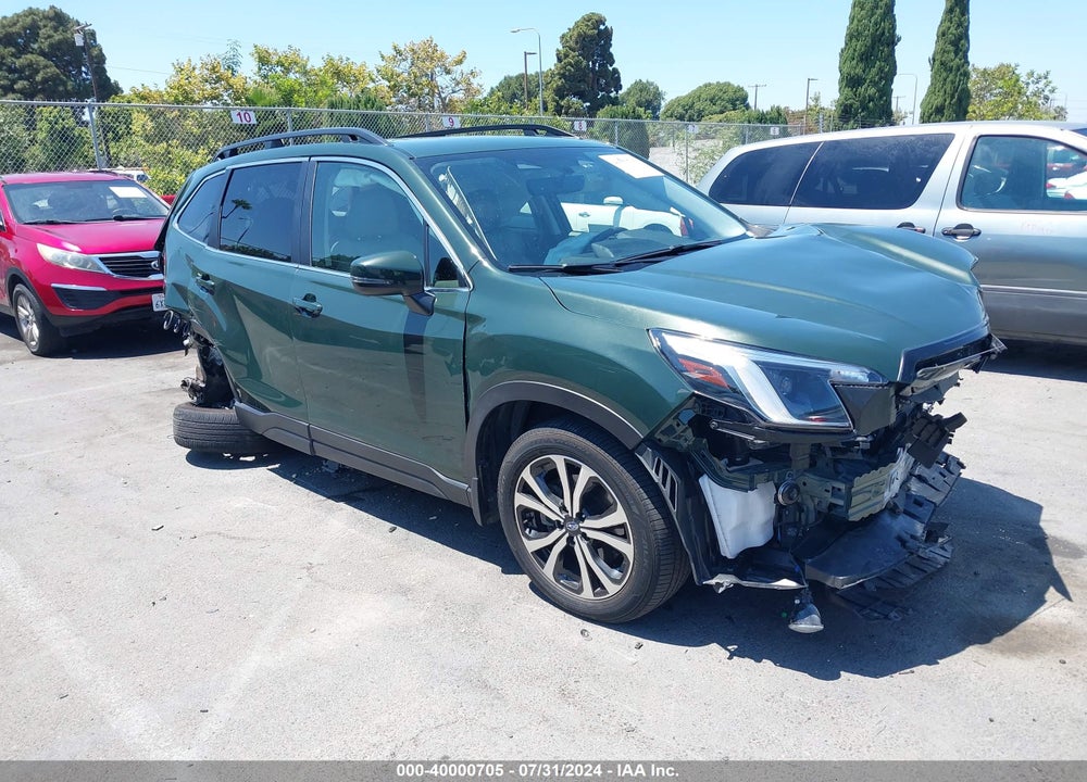 2022 SUBARU FORESTER LIMITED VIN: JF2SKAPCXNH488330