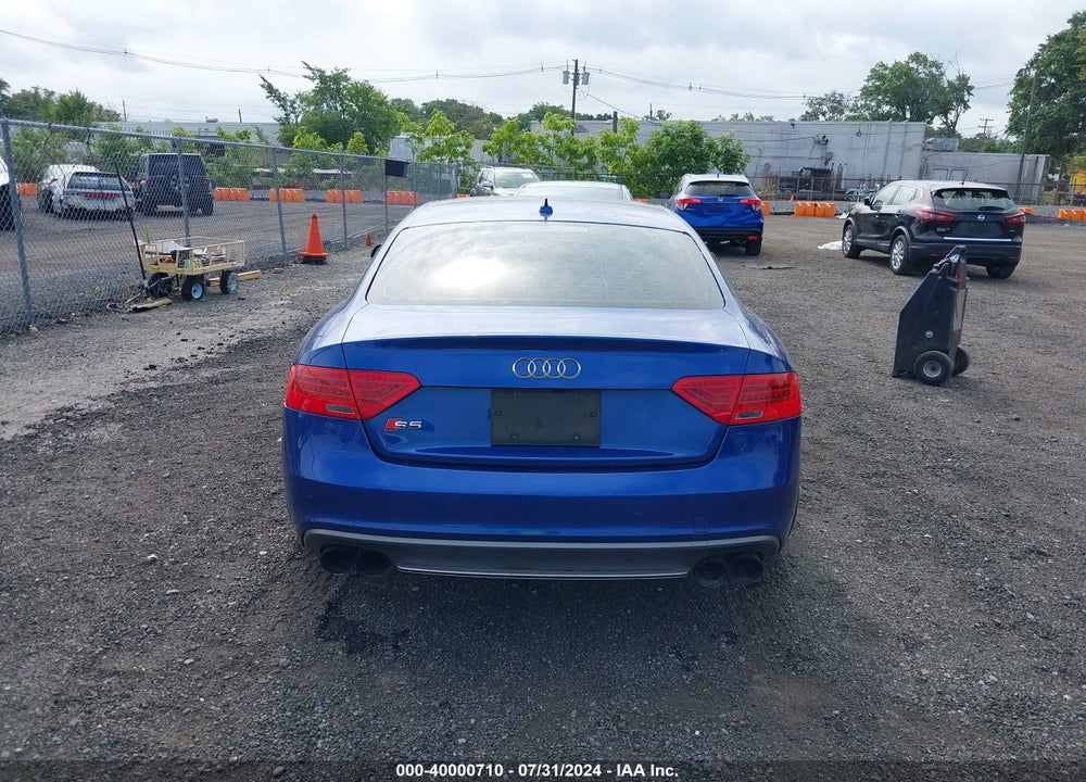 2016 AUDI S5 3.0T PREMIUM PLUS VIN: WAUC4AFR4GA020234