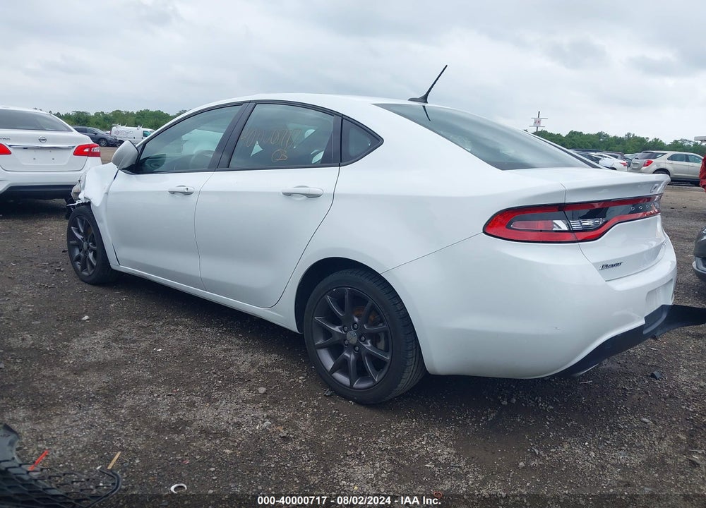 2016 DODGE DART SXT VIN: 1C3CDFBB7GD518083