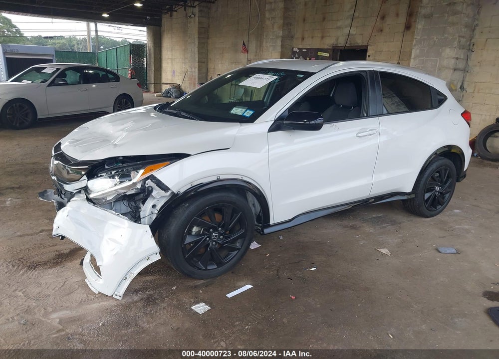 2021 HONDA HR-V AWD SPORT VIN: 3CZRU6H18MM749928
