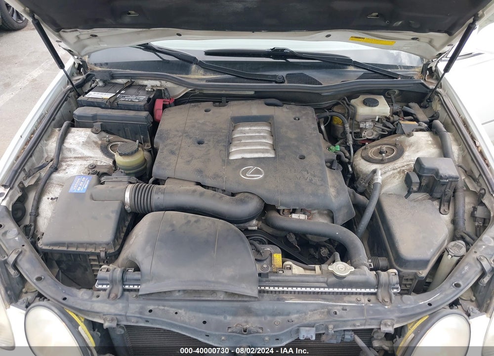 2000 LEXUS GS 400 VIN: JT8BH68X2Y0025059