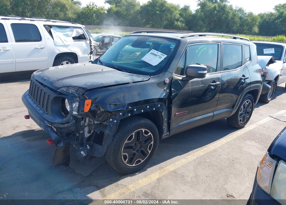 2015 JEEP RENEGADE TRAILHAWK VIN: ZACCJBCT9FPC40694