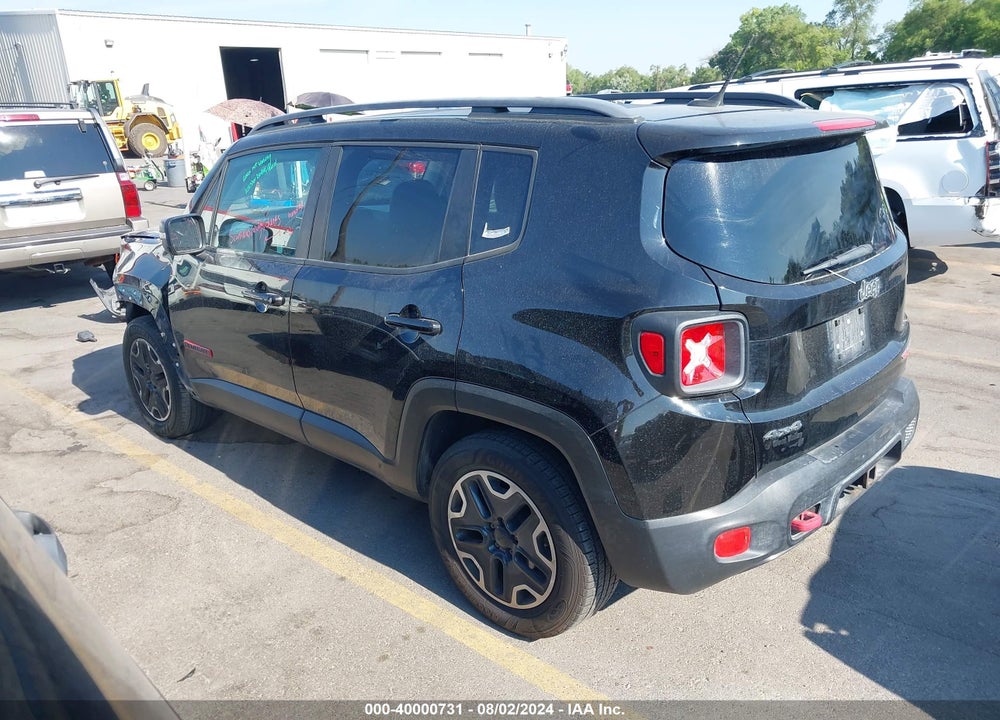 2015 JEEP RENEGADE TRAILHAWK VIN: ZACCJBCT9FPC40694