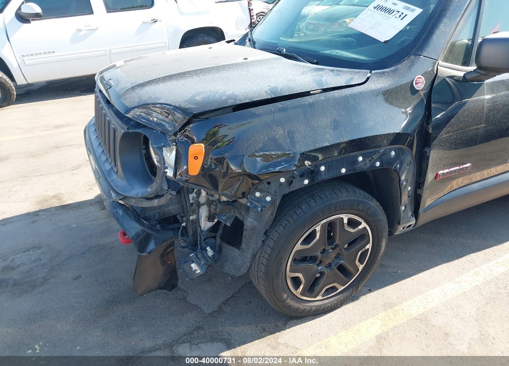 2015 JEEP RENEGADE TRAILHAWK VIN: ZACCJBCT9FPC40694