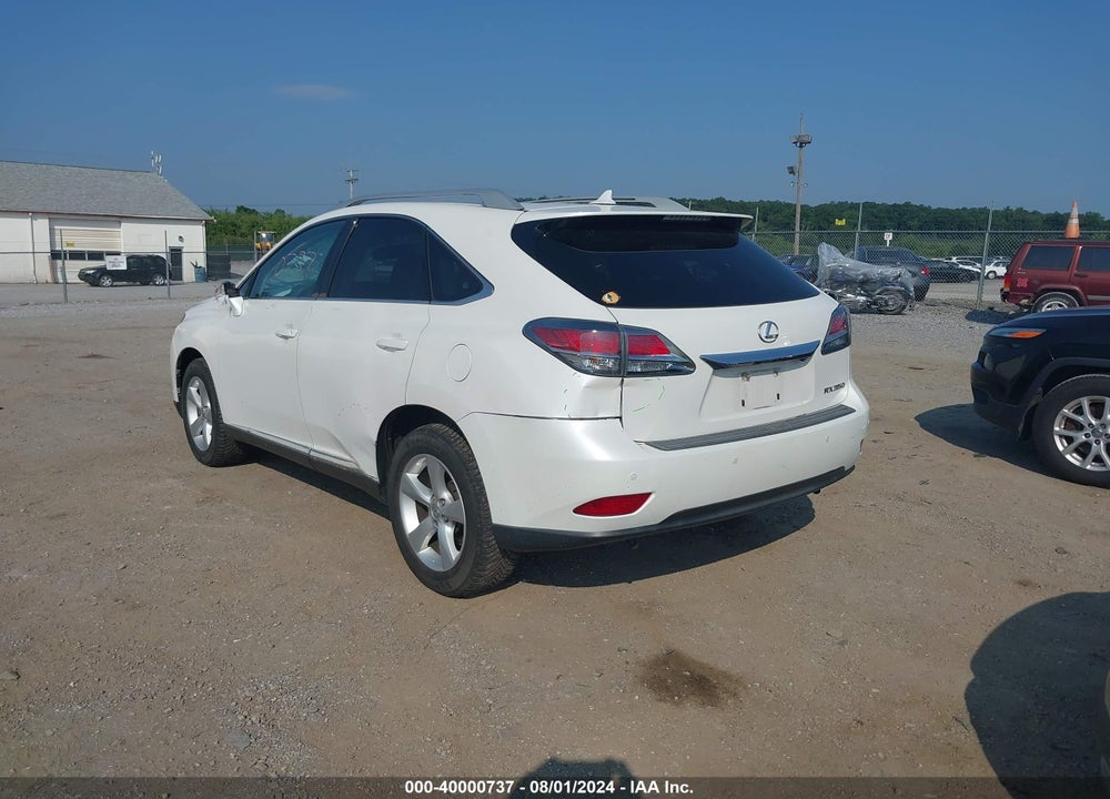 2013 LEXUS RX 350 VIN: 2T2BK1BA5DC197785