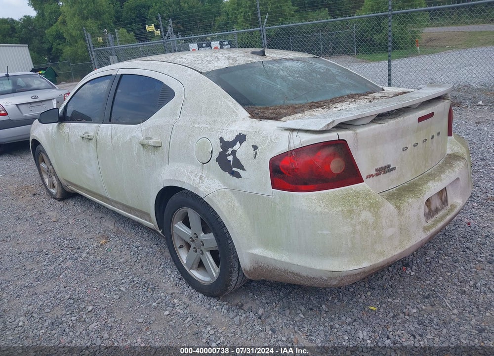 2014 DODGE AVENGER SE VIN: 1C3CDZAB1EN126095
