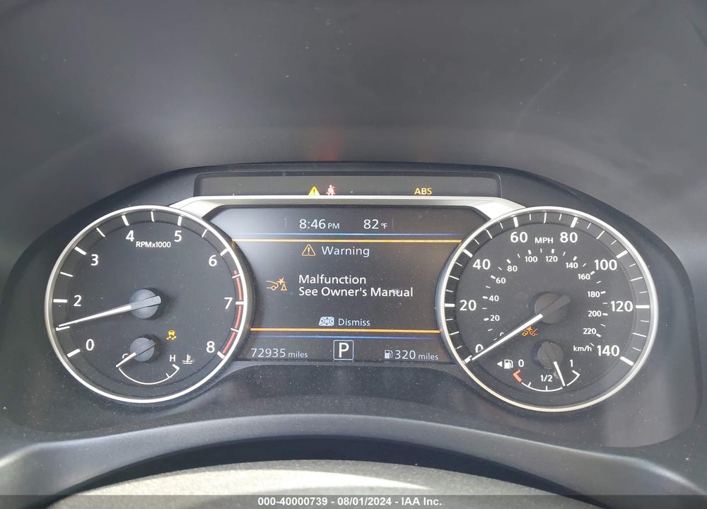 2019 NISSAN ALTIMA 2.5 SR VIN: 1N4BL4CV3KC101958