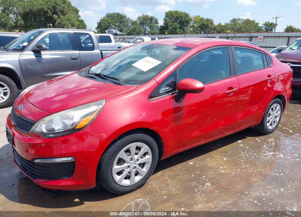 2017 KIA RIO LX VIN: KNADM4A35H6061260