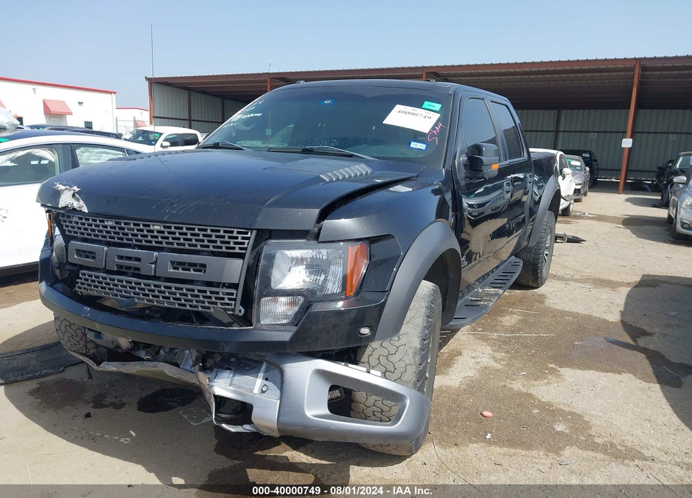 2012 FORD F-150 SVT RAPTOR VIN: 1FTFW1R64CFC93957