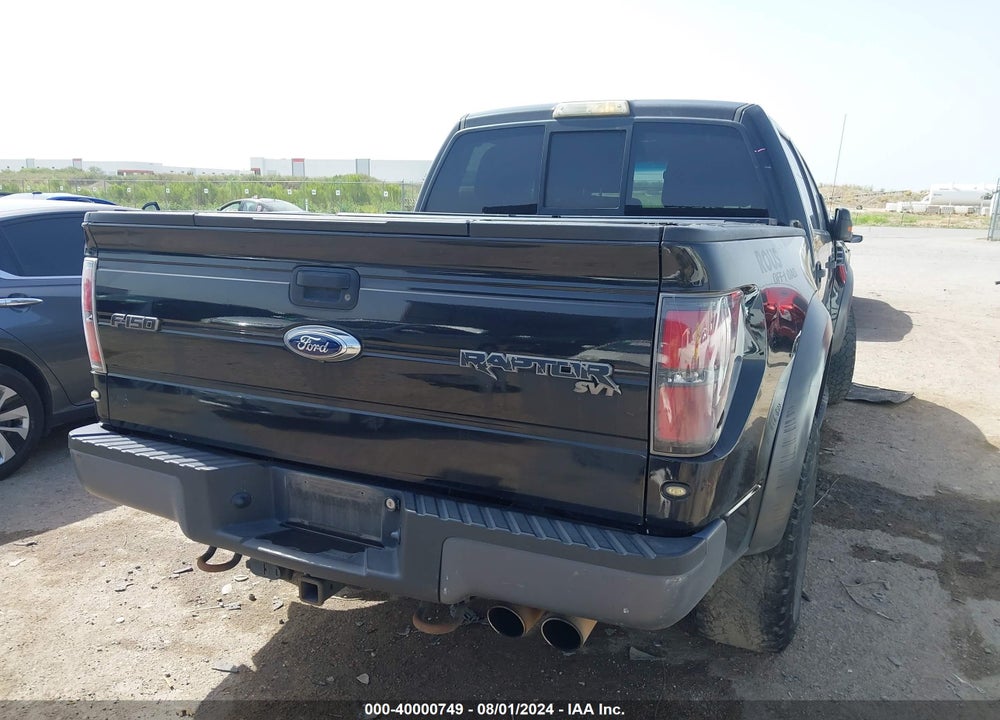 2012 FORD F-150 SVT RAPTOR VIN: 1FTFW1R64CFC93957