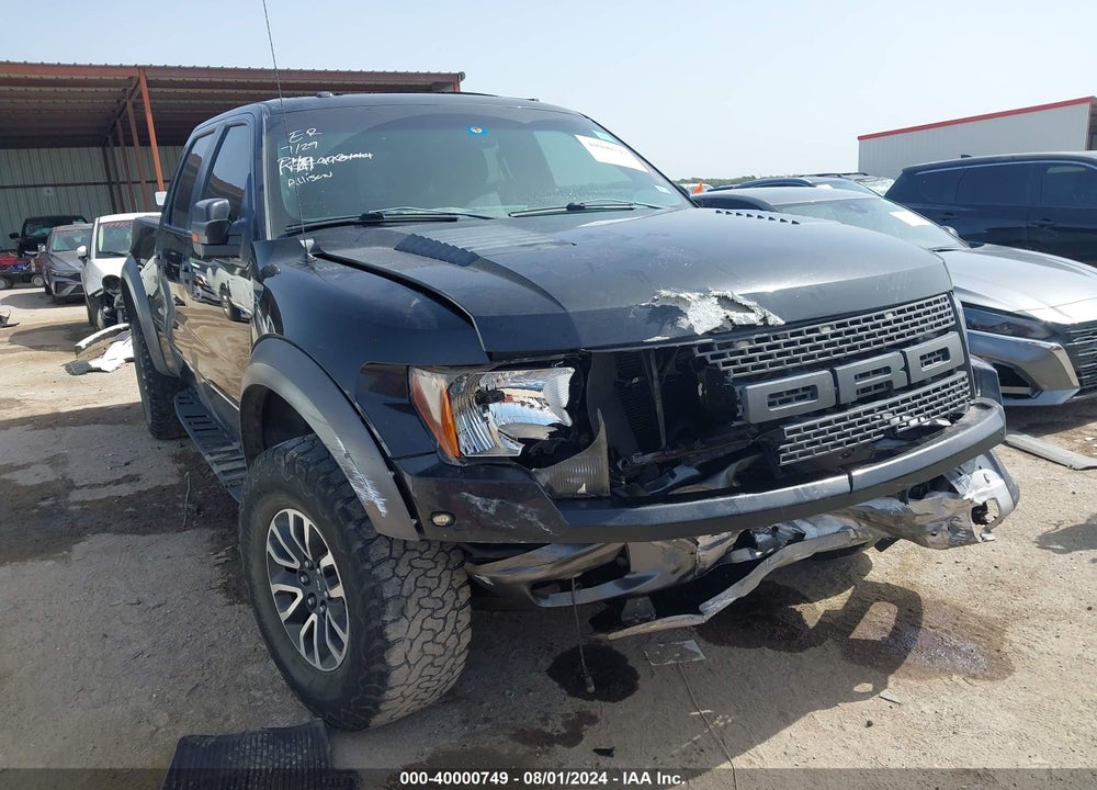 2012 FORD F-150 SVT RAPTOR VIN: 1FTFW1R64CFC93957