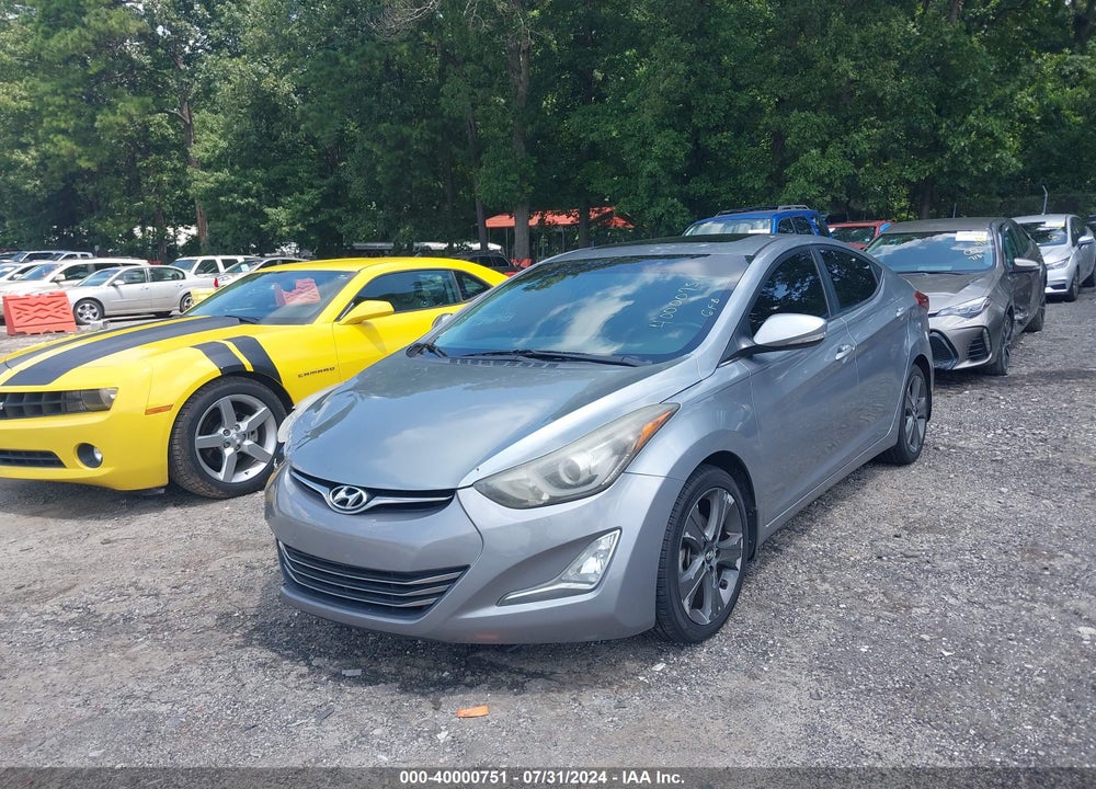 2014 HYUNDAI ELANTRA SPORT VIN: KMHDH4AH0EU160199