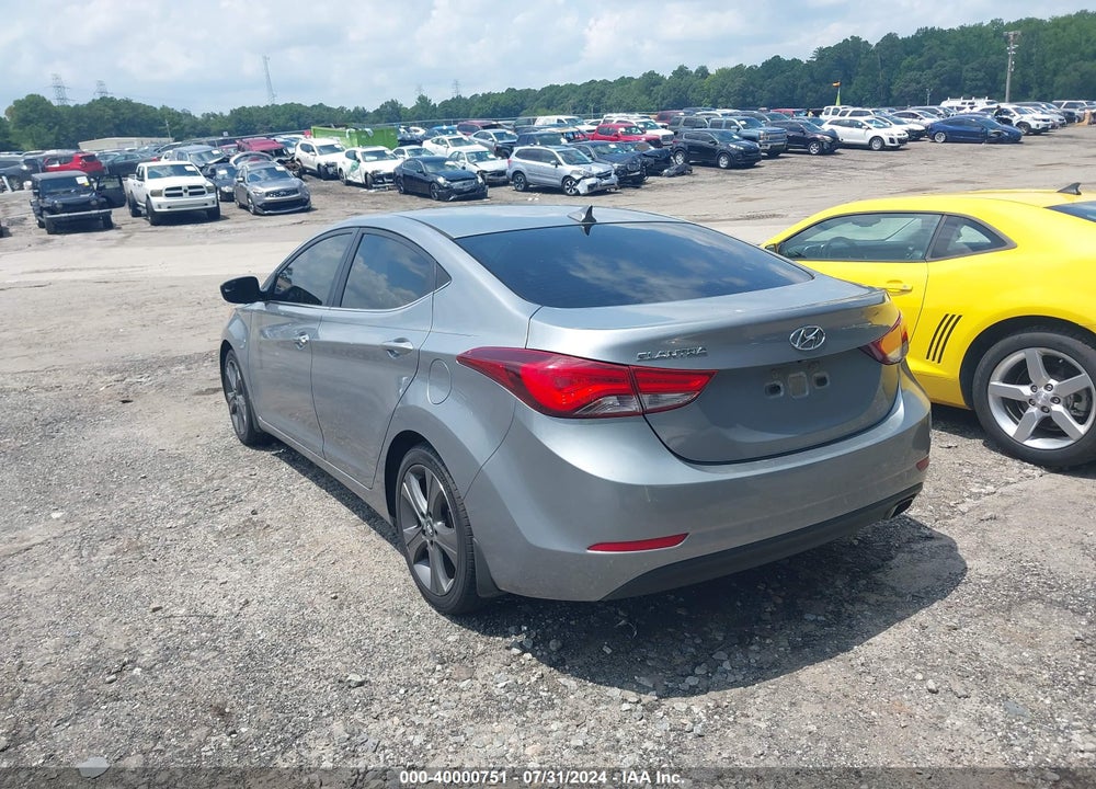 2014 HYUNDAI ELANTRA SPORT VIN: KMHDH4AH0EU160199
