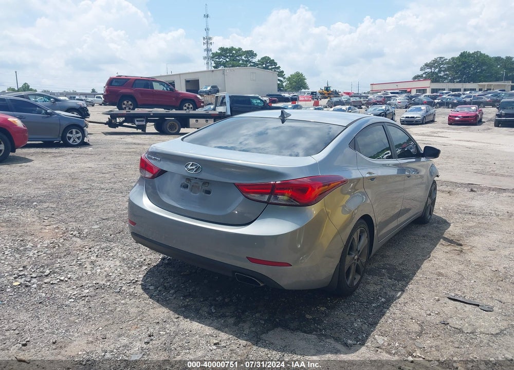 2014 HYUNDAI ELANTRA SPORT VIN: KMHDH4AH0EU160199