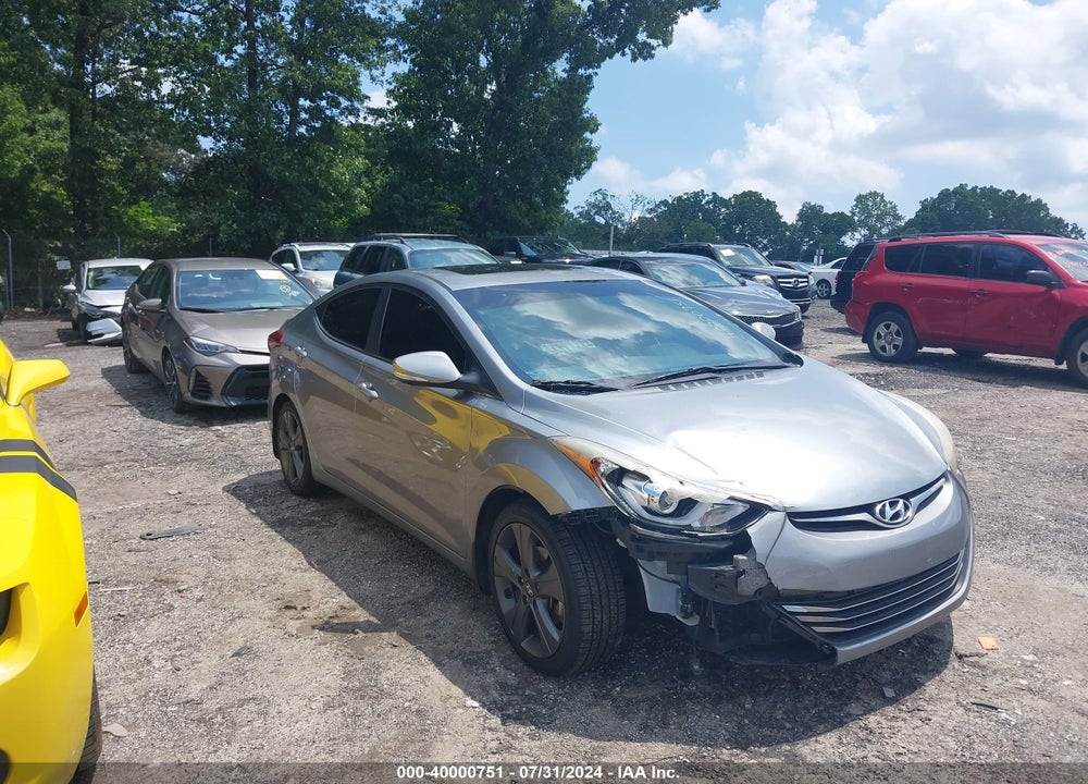 2014 HYUNDAI ELANTRA SPORT VIN: KMHDH4AH0EU160199