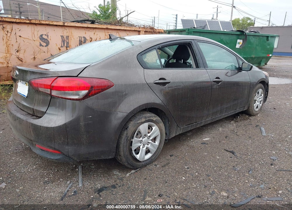 2017 KIA FORTE LX VIN: 3KPFK4A78HE025433