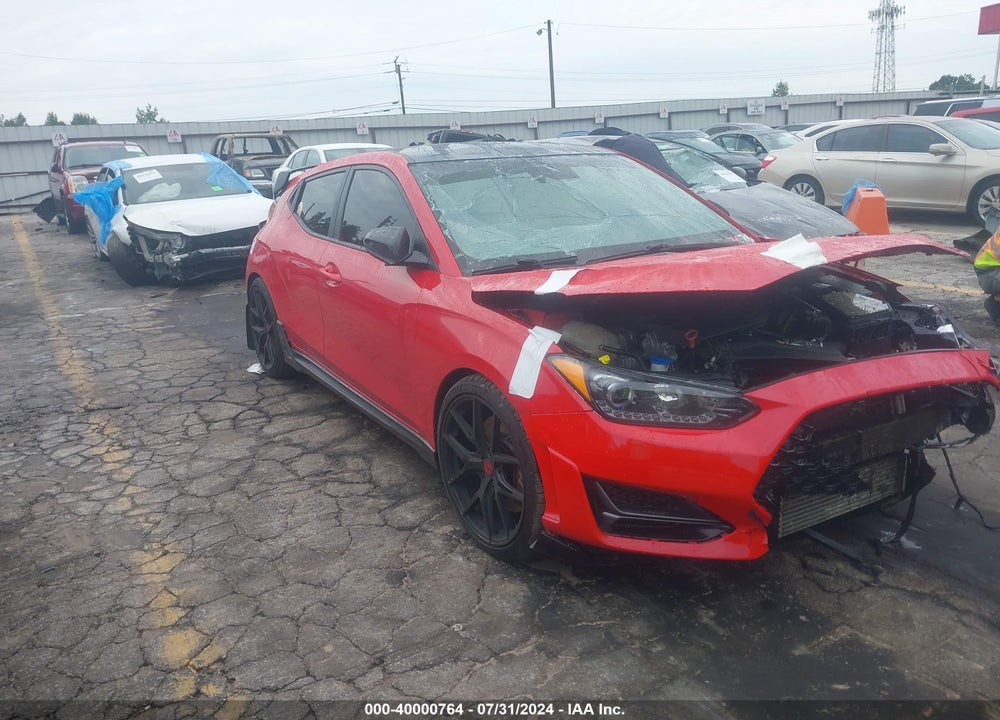 2021 HYUNDAI VELOSTER N VIN: KMHT36AH7MU009252