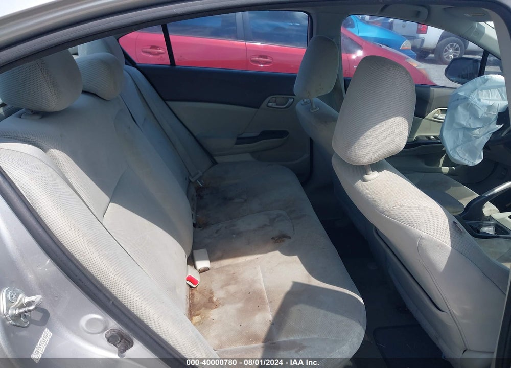 2012 HONDA CIVIC VIN: 2HGFB2F56CH319469