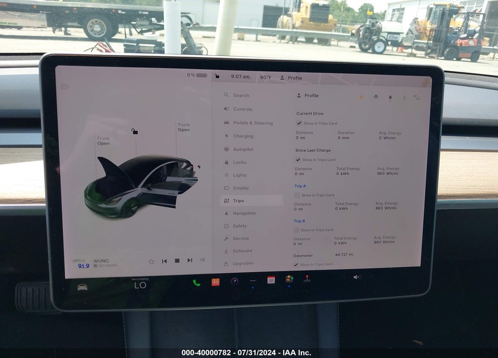 2021 TESLA MODEL 3 LONG RANGE DUAL MOTOR ALL-WHEEL DRIVE VIN: 5YJ3E1EB5MF862023