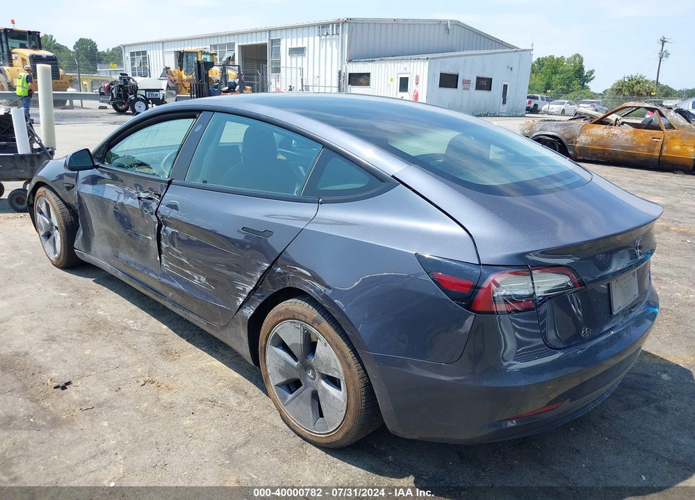 2021 TESLA MODEL 3 LONG RANGE DUAL MOTOR ALL-WHEEL DRIVE VIN: 5YJ3E1EB5MF862023