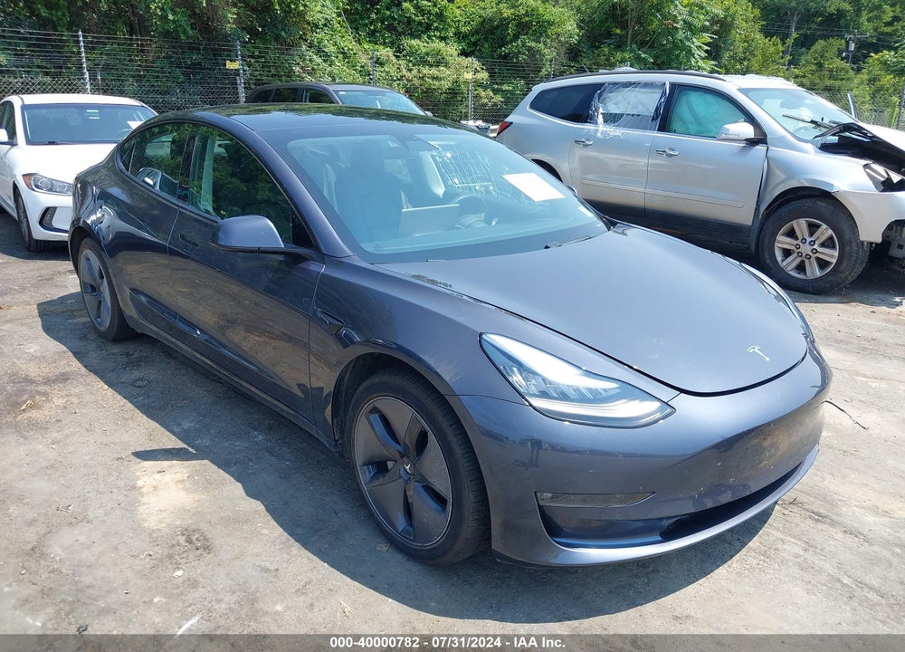 2021 TESLA MODEL 3 LONG RANGE DUAL MOTOR ALL-WHEEL DRIVE VIN: 5YJ3E1EB5MF862023