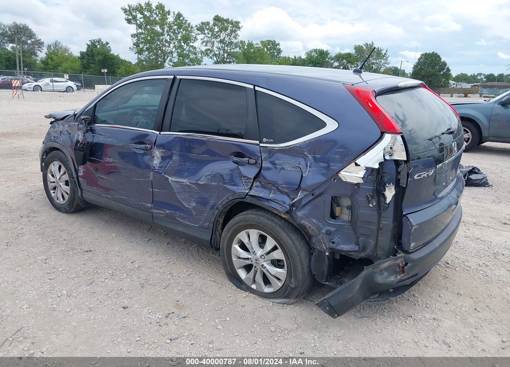 2012 HONDA CR-V EX VIN: 5J6RM4H5XCL016271