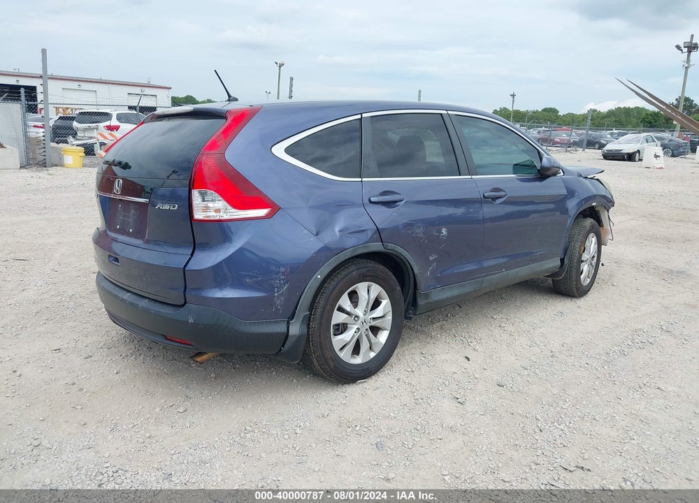 2012 HONDA CR-V EX VIN: 5J6RM4H5XCL016271