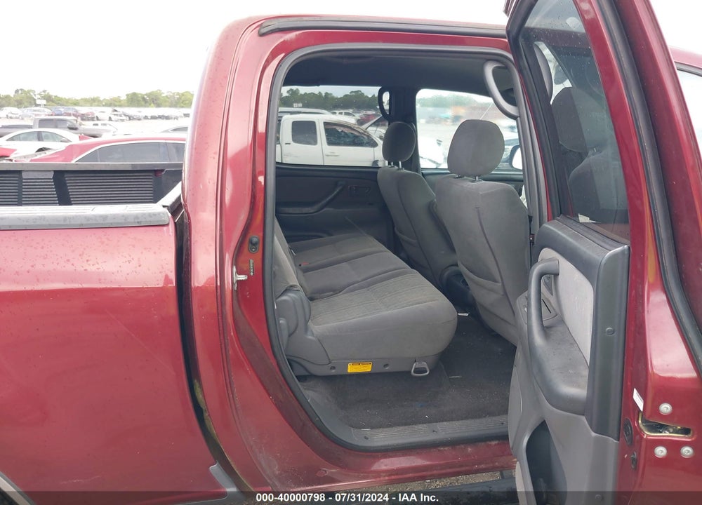 2006 TOYOTA TUNDRA SR5 V8 VIN: 5TBET34156S503488