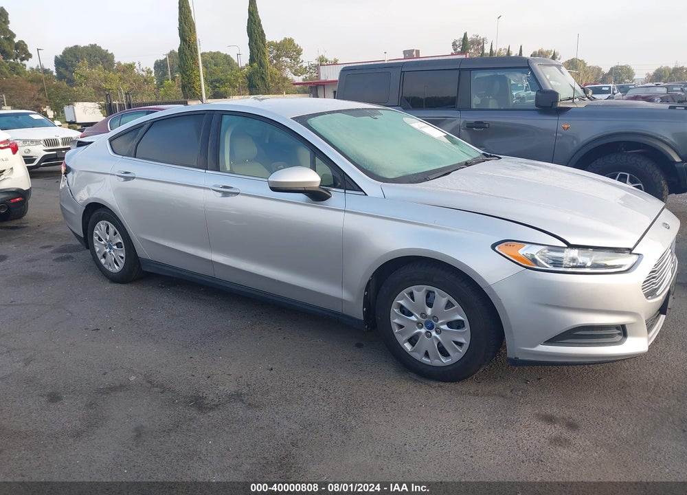 2013 FORD FUSION S VIN: 3FA6P0G70DR205306