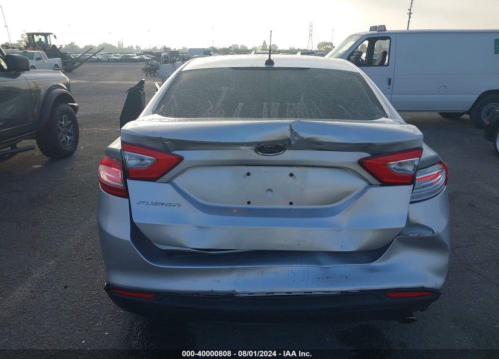 2013 FORD FUSION S VIN: 3FA6P0G70DR205306