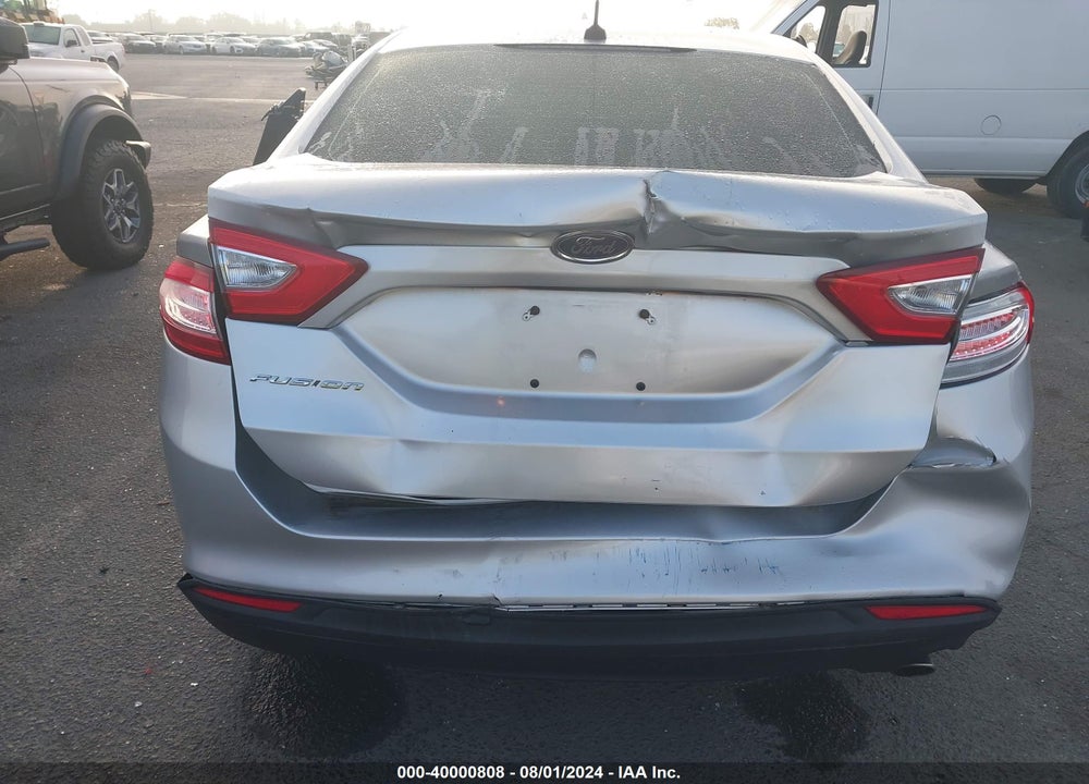 2013 FORD FUSION S VIN: 3FA6P0G70DR205306