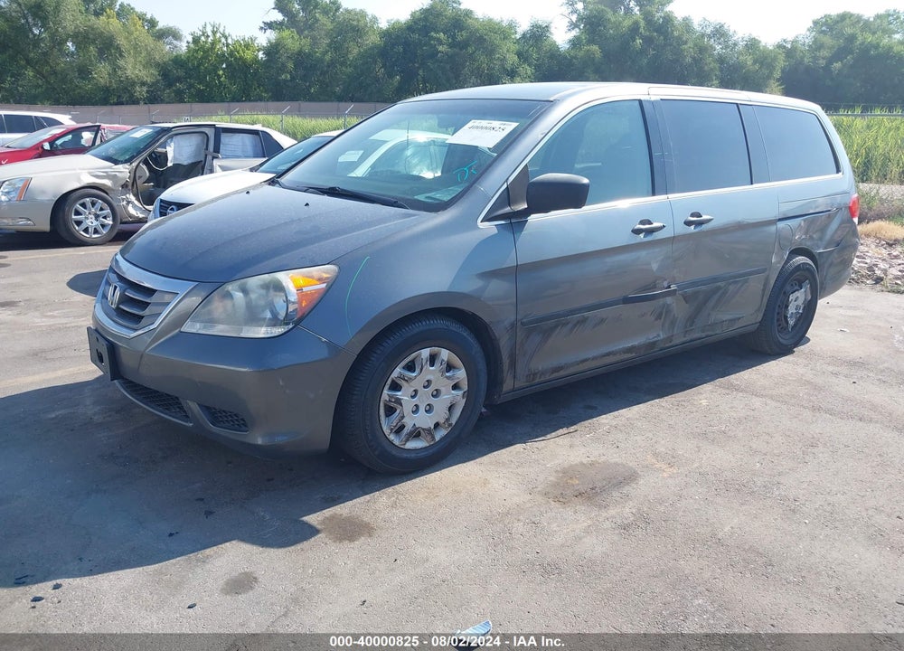 2009 HONDA ODYSSEY LX VIN: 5FNRL38229B057126