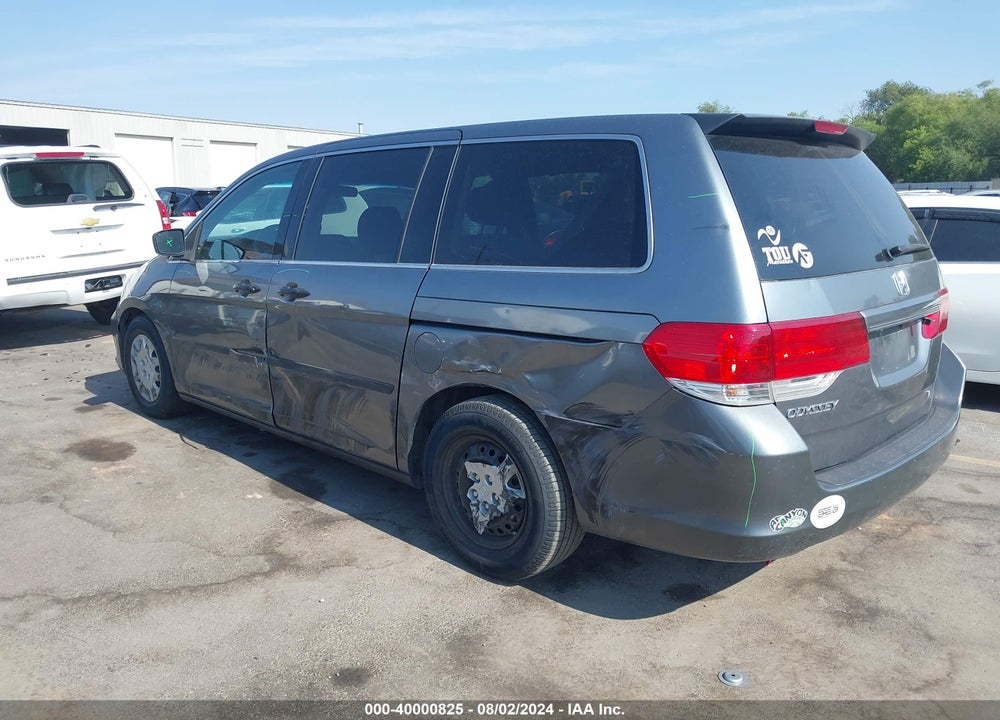 2009 HONDA ODYSSEY LX VIN: 5FNRL38229B057126