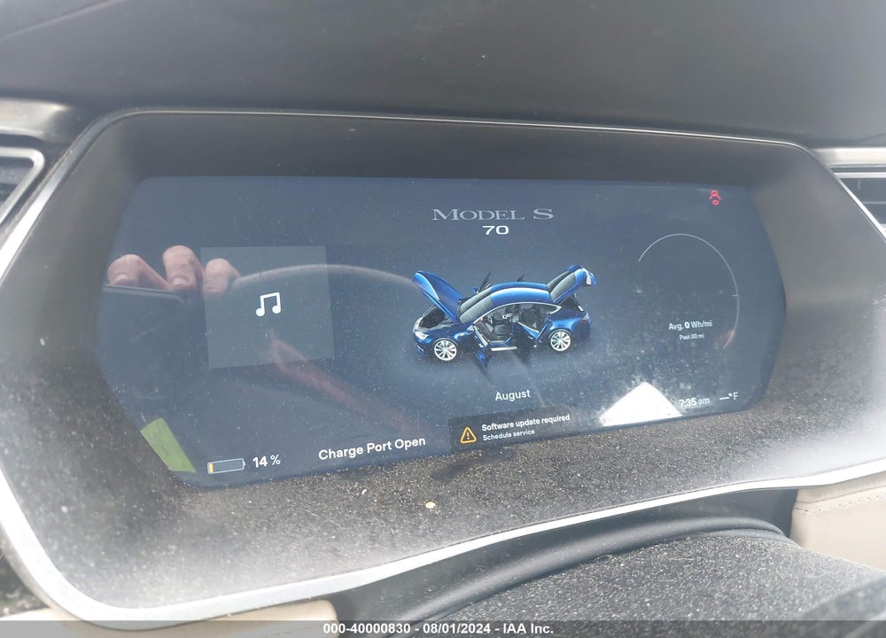 2015 TESLA MODEL S 60/70/85 VIN: 5YJSA1E17FF115525