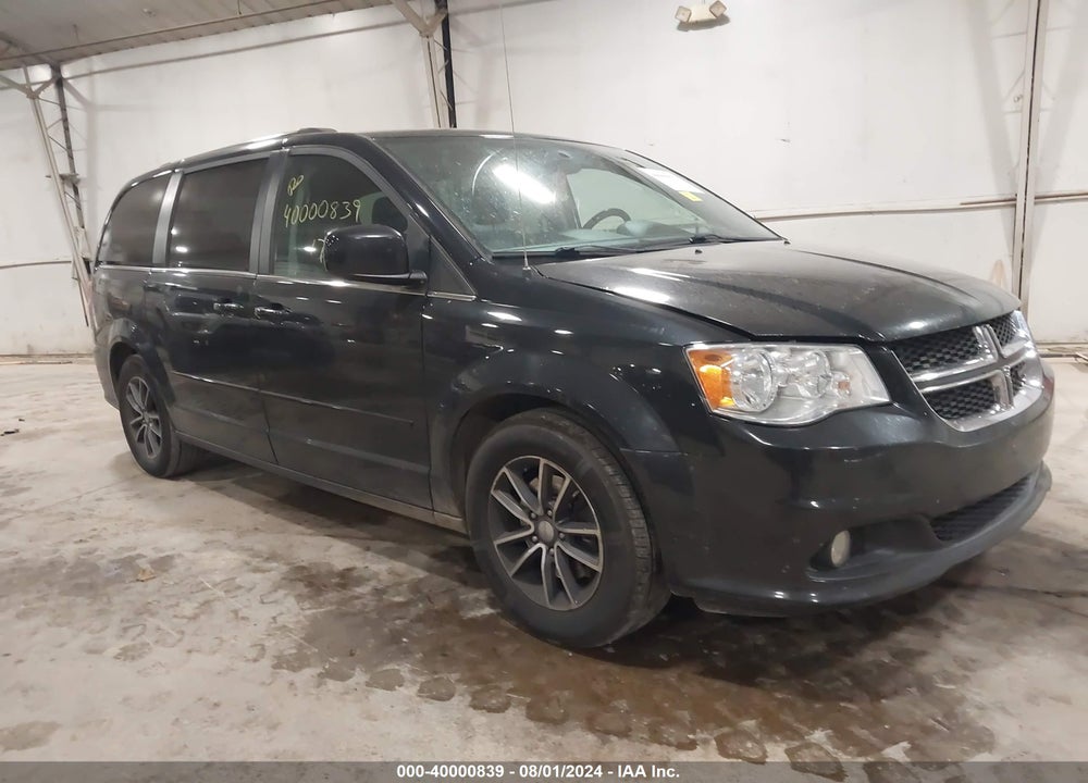 2017 DODGE GRAND CARAVAN SXT VIN: 2C4RDGCGXHR664157
